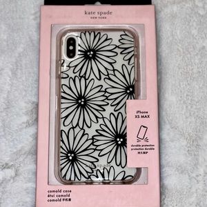 Kate Spade iPhone XS Max Transparent Floral Case